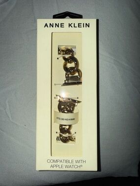 Anne Klein Gold Replacement Band for Apple Watch